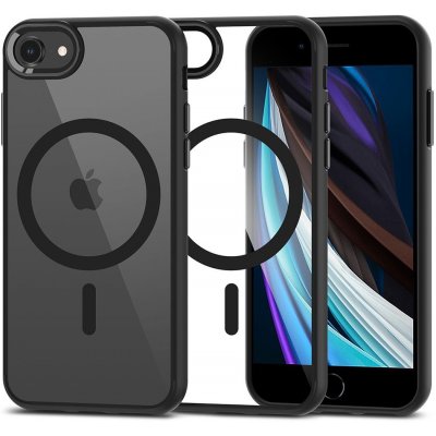Tech-Protect iPhone 7 / 8 / SE 2020/2022, Magmat MagSafe Black/čiré – Zbozi.Blesk.cz