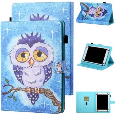 Protemio Univerzální Flip pouzdro Pro tablet s úhlopříčkou 7 29522 " owl – Zboží Mobilmania