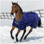 Bucas Výběhová deka Smartex Rain Big Neck Modrá – Zboží Dáma