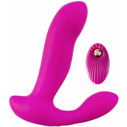 Javida Silikonový do kalhotek s dálkovým ovládáním RC Shaking & Vibrating Panty 14,7 cm 3,6 cm