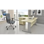 NABYTEK-DESIGNOVY.CZ - ZEP 1.14 12 Sestava kancelářského nábytku Komfort 1.14 javor – Zboží Dáma