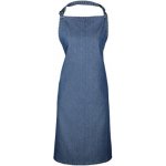 Premier Workwear Klasická zástěra za krk PR150 Indigo Denim 72x86cm – Hledejceny.cz