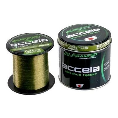 Formax Elegance method series Accela Distance Feeder Olive 1000m 0,22mm 4,96kg – Hledejceny.cz