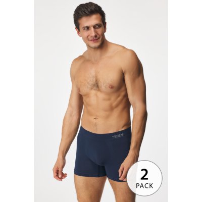 Voxx 2 Pack Boxerky Bamboo Seamless navy