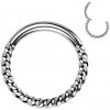 Piercing Šperky4U piercing segment kruh titan kroucený TIT1330-1212