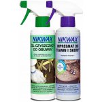Nikwax Footwear Cleaning Gel a Fabric Leather Proof 300 + 300 ml – Zboží Dáma