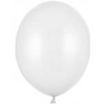 PartyDeco Balónek bílý metalický 27 cm – Zboží Dáma