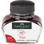 Faber - Castell Inkoust ve skleněné lahvičce červený 30 ml – Zboží Mobilmania