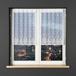 Dekorační metrážová vitrážová záclona KAROLINA bílá výška 90 cm MyBestHome – Zboží Mobilmania