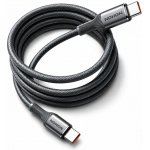 PD100W USB-C / USB-C kabel 100W 1,5 m – opletený rychlonabíjecí kabel – Sleviste.cz