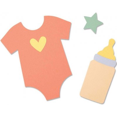 Sizzix Bigz dětská lahev a body – Hledejceny.cz