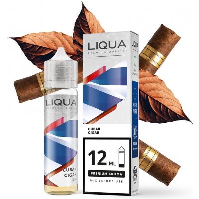 Ritchy Liqua Mix&Go Cuban Cigar 12 ml – Zboží Dáma