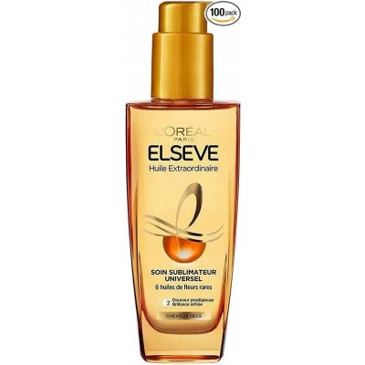 L'Oréal Paris Hedvábný olej na poškozené vlasy Elseve 100 ml – Hledejceny.cz
