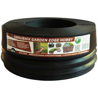 Grate Garden Edge Hobby Obrubník 20 m černý 1 ks – Zboží Mobilmania