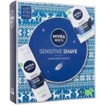 Nivea Men Sensitive Shave voda po holení Men Sensitive 100 ml + pěna na holení Men Sensitive 200 ml dárková sada – Hledejceny.cz