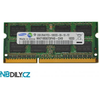 Samsung DDR3 2GB M471B5673FH0-CH9