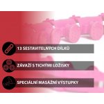 TRINFIT Hula hoop obruč 33,2 cm růžová – Zboží Mobilmania