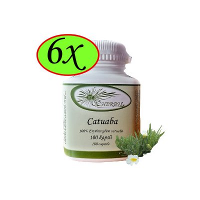 Ex Herbis Bylinné kapsle Catuaba 6 x 100 tablet – Hledejceny.cz