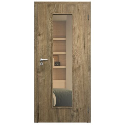 Sapeli Elegant Komfort M55 otočné dub sherwood 100 x 210 cm Planibel bronz – Hledejceny.cz