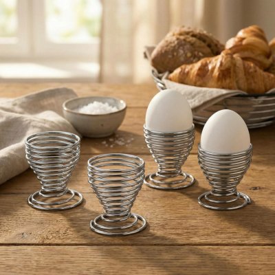 KELA Kalíšek na vejce - sada 4 ks GLOBUL KL-17580 – HobbyKompas.cz