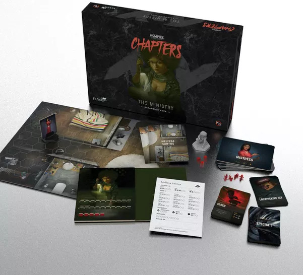 Flyos Games Vampire: The Masquerade Chapters: The Ministry Expansion