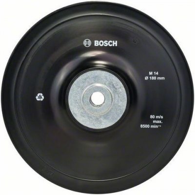 Bosch - Opěrný talíř 180 mm, 8 500 ot/min