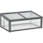 Outsunny Mini 100 x 65 x 40 cm šedý – Zboží Dáma