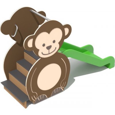 Playground System Skluzavka se schůdky na dětská hřiště Opička – Zboží Mobilmania