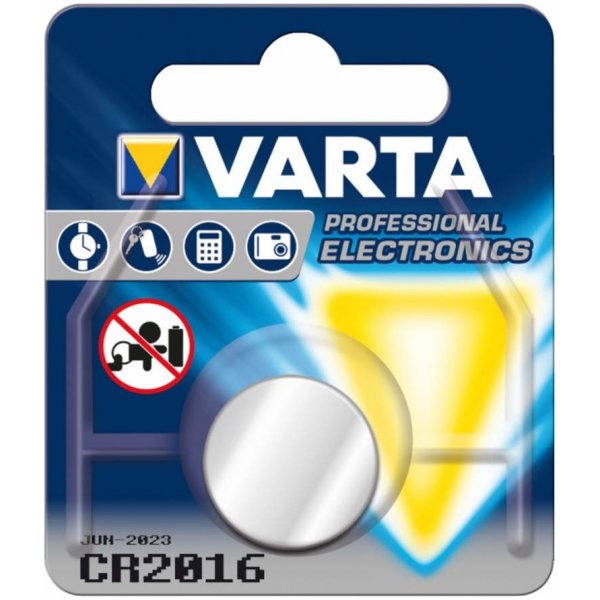 Foto - Video baterie - originální VARTA CR 2016