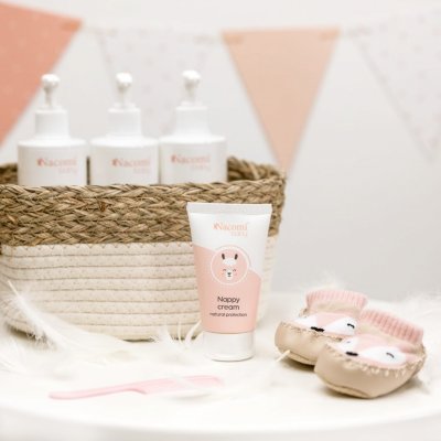 Nacomi Baby zklidňující dětský krém na opruzeniny 50 ml – Zboží Mobilmania