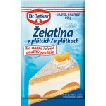 Dr. Oetker Želatina v plátcích 6 ks 10 g – Hledejceny.cz