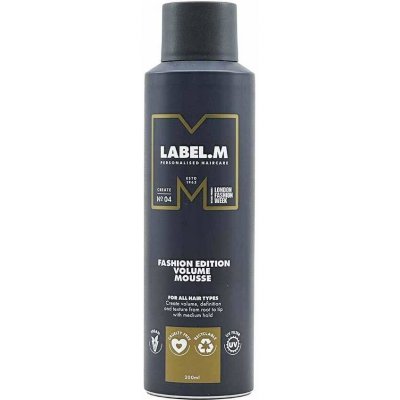 Label.M Fashion Edition Volume Mousse stylingová pěna pro objem 200 ml – Zbozi.Blesk.cz