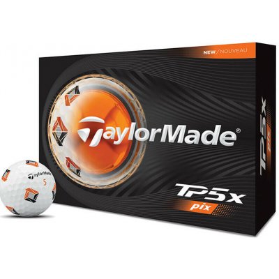 TaylorMade TP5x 26 Pix 3.0 bílé 3 ks – Zboží Mobilmania