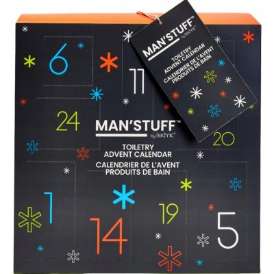 Technic Man's Stuff Adventní kalendář s kosmetikou pro muže 2024 – Sleviste.cz