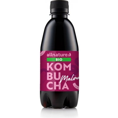 Allnature Kombucha malina BIO 330 ml – Zboží Dáma Allnature Kombucha malina BIO 330 ml – Zboží Dáma
