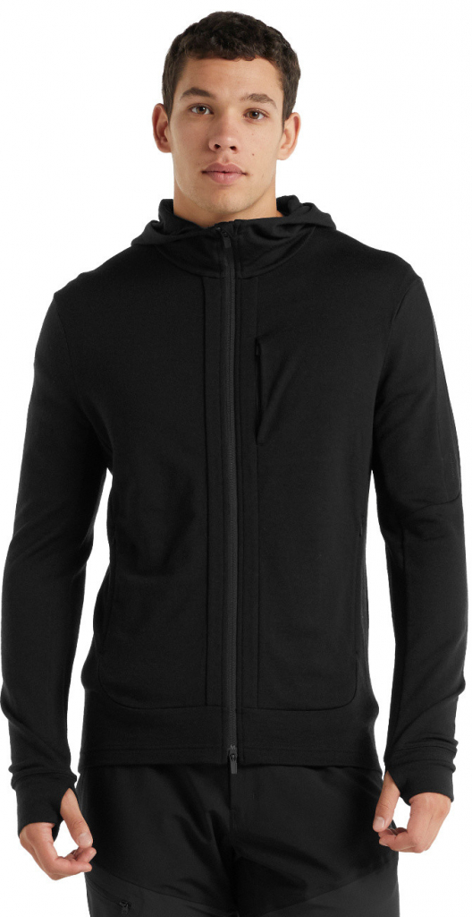 Icebreaker Mens Quantum III LS Zip Hood