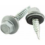 WT WINTECH Střešní šroub 4,8 × 35mm, RAL 9006, s EPDM podložkou, bal. 250ks – Hledejceny.cz