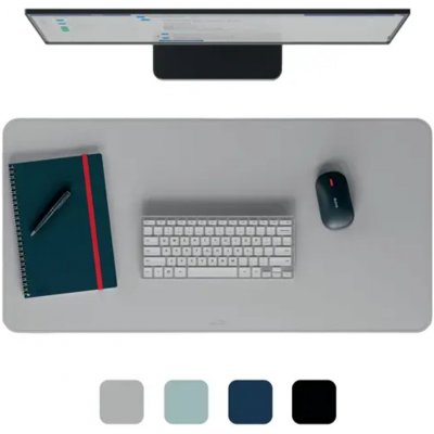 Leitz podložka na stůl světle šedá 80 x 40 cm – Zboží Dáma