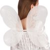 Karnevalový kostým Toys Bílá motýlí křídla 60*45 cm