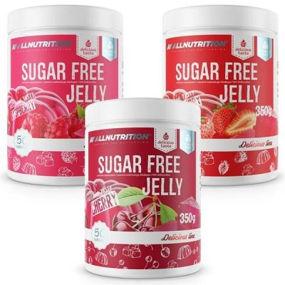 ALLNUTRITION Želé Bez Cukru Jahoda 350g – Zboží Dáma