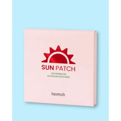 Heimish Tonizující hydrogelové náplasti pod oči Watermelon Outdoor Soothing Sun Patch 2 ks