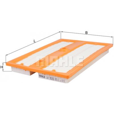 Vzduchový filtr MAHLE LX 3525 (LX3525) – Hledejceny.cz