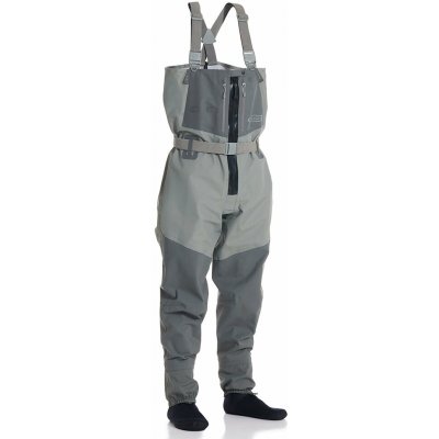 Vision Brodící Kalhoty Koski ZIP Wader Grey – Zboží Dáma
