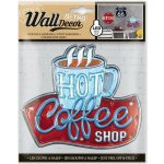 Argus Nálepka na zeď svítící hot coffee 23150001 – Sleviste.cz
