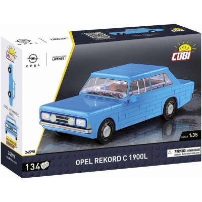 COBI 24598 Youngtimer Automobil Opel Rekord C 1900L 1:35 – Zbozi.Blesk.cz