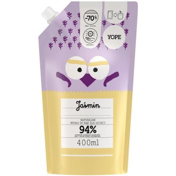 Yope Přírodní dětské mýdlo na ruce Jasmín, 400 ml