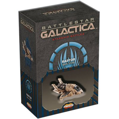 Ares Games Battlestar Galactica Starship Battles Spaceship Pack Raptor