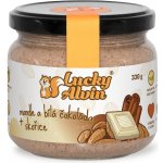 Lucky Alvin Mandle + bílá čokoláda a skořice 330 g – Hledejceny.cz