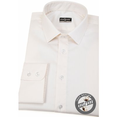 Avantgard pánská košile slim 109-225 smetanová/ivory