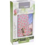 ProGarden Moskytiéra na balkonové dvěře, 220 x 50 cm, listi, 2 ks – Sleviste.cz